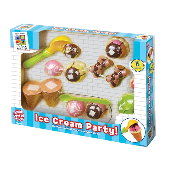 Small World Toys Ice Cream Party Playset